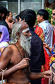 Street life around the Sri Meenakshi-Sundareshwarar Temple of Madurai. Tamil Nadu.  